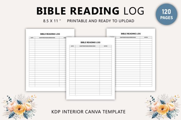 Bible Reading Log Canva Template: A Powerful Tool for Spiritual Growth and Organization