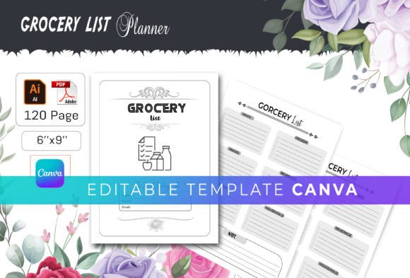 Build Your Own Grocery List KDP Book with This Canva Template: A Complete Guide
