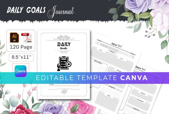 Daily Goals Canva: Your Smart, Stress-Free Start to KDP Publishing