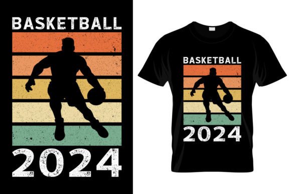 Explore the Versatility of Basketball 2024 T Shirt Design