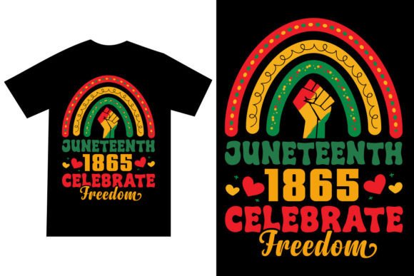 Juneteenth 1865 Celebrate Freedom Tshirt