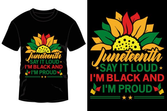 Juneteenth Say It Loud I'm Black and I'm Proud: A Symbol of Empowerment and Identity