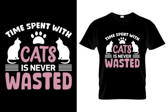 Time Spent with Cats is Never Wasted: A Design That Captures the Essence of Feline Love