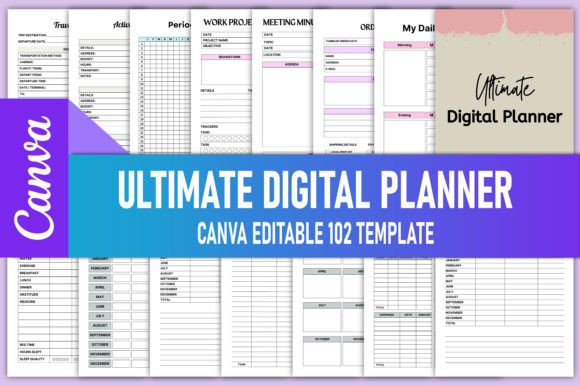 Ultimate Digital Planner Canva KDP: The Smart, Scalable Foundation for Modern Productivity and Wellness Businesses