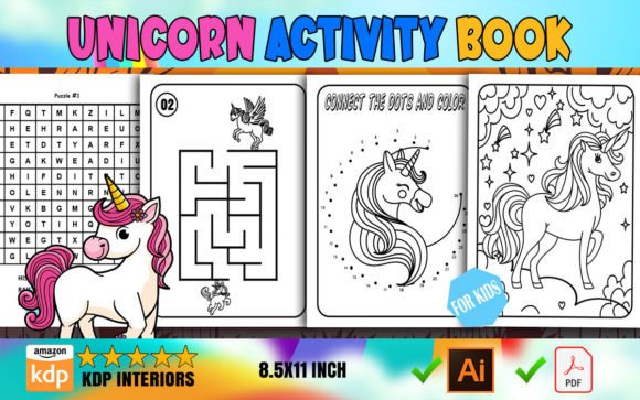 Unicorn Activity Book for Kids KDP: A Comprehensive Evaluation